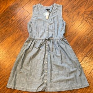 NWT Gap Factory Chambray Dress